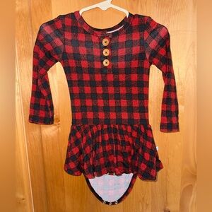 Posh Peanut bodysuit twirl size 12-18 months